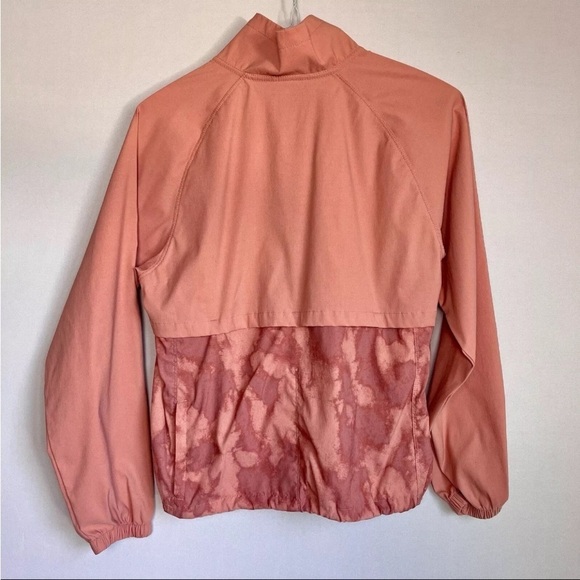 The North Face Women Sz S Printed Class V Pullover Coral Lightweight Jacket EUC - Picture 4 of 14